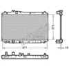 Image de DENSO Radiateur, refroidissement du moteur DRM40037