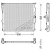 Image de DENSO Radiateur, refroidissement du moteur DRM05008