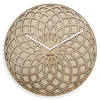 Image de neXtime 3149BE Sun Large Horloge Bois Beige 50 x 50 x 5 cm