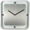 Image de NeXtime Square Wall Wallclock, Blanc, 40x40cm