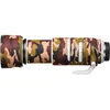 Image de easyCover - Lens Oak - Protecteur d'objectif - Protection pour l'objectif de Votre Appareil Photo - pour Canon RF 100-500mm - Brown Camouflage