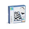 Image de BS Toys Dame XL - Damier Géant en Bois pour Un Plaisir Stratégique - Jeu De Société pour Enfants Et Adultes - Parfait pour Le Plaisir en Famille Et La Réflexion Stratégique - A Partir De 6 Ans