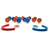 Image de BS Toys Cibles De Couleur - Le Plaisir du Tir sur Cible Rouge Contre Bleu pour Les Enfants - avec Arc Et Comptage des Points pour des Compétitions Passionnantes - A Partir De 6 Ans