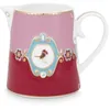 Image de PiP studio-lovebirds pichet medallion petite taille unique, Porcelaine, Rose, taille unique