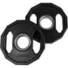 Image de Disque bumper Olympic caoutchouc 1.25kg noir, la paire