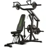 Image de Tunturi WT80 Leverage Gym - Station de Musculation à Levier - Presse Articulée Réglable pour +50 Exercices - Compacte et Stable - Compatible Disques 30mm & 50mm