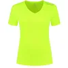 Image de Rogelli Promo T-shirt de sport technique à manches courtes pour femme Fluor Taille 2XL, Jaune fluo, XXL
