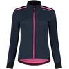 Image de Rogelli Pesara Veste Velo Hiver Femme, Bleu/Rose, Taille XL