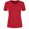 Image de Rogelli Promo T-Shirt De Sport Manches Courtes Femme, Rouge, Taille XS