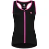 Image de Rogelli Abbey Debardeur Velo Femme, Noir/Rose, Taille XS