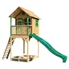 Image de AXI Romy Maison Enfant avec Bac à Sable & Toboggan Vert | Aire de Jeux pour l'extérieur en Marron & Vert | Maisonnette/Cabane de Jeu en Bois FSC