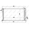Image de NRF   Radiateur/Refroidisseur de Moteur de Saab 9   5, 9   5