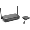 Image de Marmitek Stream 4K Pro KIT 1TX/1RX - Système de présentation HDMI 4K sans Fil - sans Logiciel ni Wi-FI - Dongle USB-C & récepteur, écran partagé, Touchback, PoE - Double HDMI - BYOD mirroring