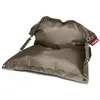 Image de Fatboy Buggle-up Pouf XXL - Fauteuil Salon Modulable 1 ou 2 Places - Pouf Geant Facile à Nettoyer pour l'Intérieur et l'Extérieur - Fauteuil de Lecture en Polyester - 185 x 137 cm - Taupe