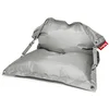Image de Fatboy Buggle-up Pouf XXL - Fauteuil Salon Modulable 1 ou 2 Places - Pouf Geant Facile à Nettoyer pour l'Intérieur et l'Extérieur - Fauteuil de Lecture en Polyester - 185 x 137 cm - Gris Clair
