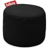 Image de Fatboy Noir délavé Point Stonewashed | Pouf/Repose-Pieds/Guéridon Tendance 35 x ø 50 cm, Coton, 47 x 47 x 52 cm