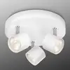 Image de Philips Plafonnier LED Star à trois lampes blanc rond