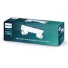 Image de Philips myLiving Runner spot pour plafond GU10 à 2 lampes blanc