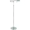 Image de HighLight Lampe sur pied LED New Bari, nickel, hauteur 139 cm, métal, variateur