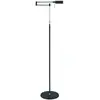 Image de HighLight Lampe sur pied LED New Bari, noir, hauteur 139 cm, métal, variateur d'intensité