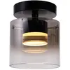 Image de HighLight Salerno plafonnier LED, 2 700 K, à une lampe, noir