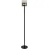 Image de HighLight Salerno lampadaire LED, 2 700 K, noir/smoke