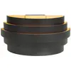 Image de HighLight Applique murale Scudo, noir, largeur 25 cm, aluminium, G9
