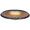 Image de HighLight Plafonnier LED Oro, Ø 45 cm, noir/or, métal à intensité variable