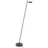 Image de HighLight Lampe sur pied LED rechargeable Round Move, à 1 lampe. noir 142 cm CCT dim