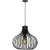 Image de Freelight Suspension Aglio, Ø 38 cm, noir, métal