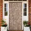 Image de vidaXL Moustiquaire Beige et marron clair 90x220 cm Chenille