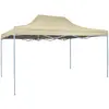 Image de vidaXL Tente pliable 3 x 4,5 m Blanc crème