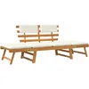 Image de vidaXL Lit de Bronzage Banc de Jardin Meuble de Jardin Bois d'Acacia Massif