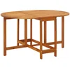 Image de vidaXL Table de Jardin 130x90x72 cm Bois d'acacia Massif
