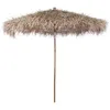 Image de Parasol en bambou avec toit en feuille de bananier 210 cm
