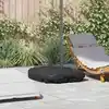 Image de vidaXL Porte-parasol d'extérieur Noir