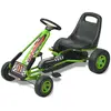 Image de vidaXL Kart à pédale avec siège ajustable Vert