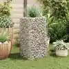 Image de vidaXL Lit surélevé à gabion Acier 50x50x100 cm