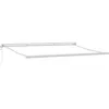 Image de vidaXL Cadre d'auvent Blanc 400 × 300 cm Aluminium