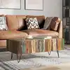 Image de vidaXL Table basse Bois massif de récupération 100x50x38 cm