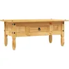 Image de vidaXL Table Basse Pin Mexicain Gamme Corona 100x55x44 cm Table de Salon