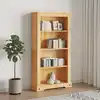 Image de vidaXL Bibliothèque 4 niveaux Gamme Corona Pin mexicain 80x29x150 cm