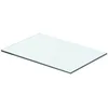 Image de vidaXL Panneau pour étagère de Salon Chambre Verre Transparent 40 x 20 cm