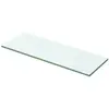 Image de vidaXL Panneau pour étagère Verre transparent 50 x 12 cm