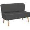 Image de vidaXL Canapé Tissu Sofa de Salon Salle de Séjour Bureau Chambre Intérieur