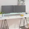 Image de vidaXL Meuble TV/Support pour moniteur 110x30x13 cm verre vert