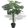 Image de vidaXL Plante artificielle avec pot Monstera 70 cm Vert