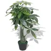 Image de vidaXL Arbre de la fortune artificiel avec pot 85 cm Vert