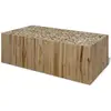 Image de vidaXL Table basse Teck véritable 90x50x30 cm