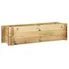 Image de Jardinière surélevée de légumes Bois de pin imprégné 120 cm